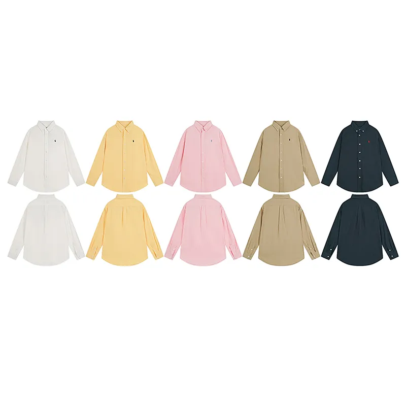 Style number: 2505 P190 Polo Ralph Lauren FW21 Logo embroidered Oxford cloth long-sleeved unisex shirt Color: White Pink Khaki Ginger Navy Size: S (recommended within 110 catties) M (recommended within 130 catties) L (recommended within 150 catties) xL (recommended within 170 catties)